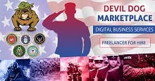 Get top-notch web design and marketing from a veteran-owned business with strong values - Choose Devil Dog Marketplace!
