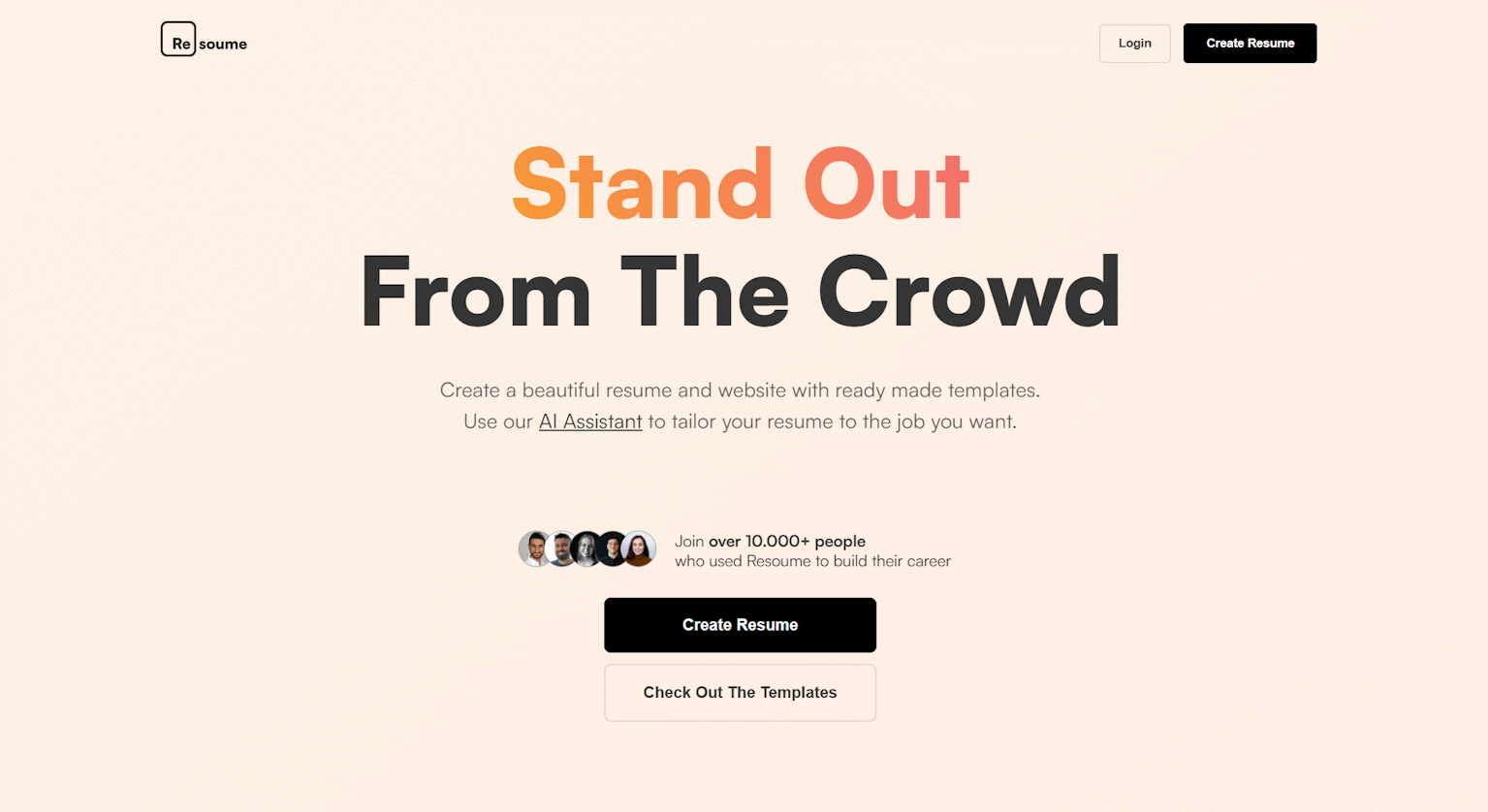 Make Your Resume Stand Out with Resoume